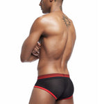 2 Pack Men's Breathable Mesh Luminous U-Pouch Briefs
