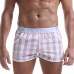 2 Pack Men's Silky Touch Skin-Friendly Chafe-Free Design Boxers Shorts