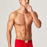 2 Pack Men's Low-Rise Cotton Boxer Briefs