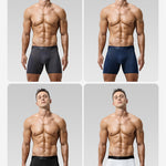 3 Pack Breathable Antibacterial Mesh Boxers Briefs