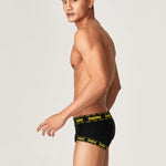 2 Pack Men's Supportive Pouch Low-Rise Trunks