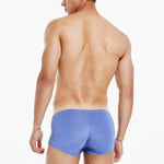 2 Pack Men's Stretch Fit Lightweight & Airy Solid Color Premium Comfy Trunks