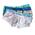 3 Pack Men's Classic & Trendy Style Breathable Mesh Low-Rise Trunks