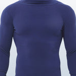 Men's Mid-high Collar Warm Cold-proof Long-sleeved Bottoming Shirt
