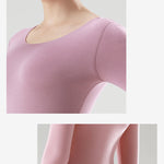 Men's Soft Seamless Thermal Sets With Fly