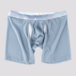 2 Pack Men's Ice Silk Ultra-Soft Mesh Breathable Cooling Comfort Midway Briefs