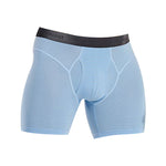 2 Pack Men's 3-Way Lift Icy Silk Striped Ultra Comfort & Breathable Boxer Briefs