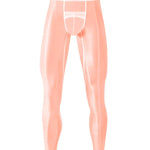 Men's Lightweight Semi-See-Through Sports Pants with Spacious Pouch
