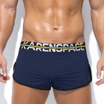 2 Pack Men's Comfortable Lounge Sport Boxer Briefs
