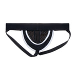 2 Pack Men's Supportive U-Pouch Day-Long Comfort Chafe-Free Design Jockstraps