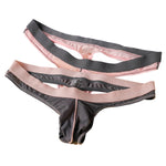 3 Pack Men's Supportive Pouch Firm Support Skin-Friendly Thongs