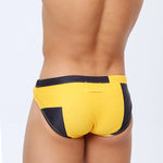 Men's 3D Pouch With Pad Beach Swim Briefs