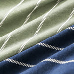 4 Pack Men's Ultra-Soft Breathable Cotton Striped Design Comfort Trunks & Boxers Briefs