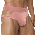 Men’s Ribbed Cutout Stretch Cotton Briefs