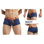 2 Pack Men's Detachable Boxer Briefs with Snap Closure and Contour Pouch