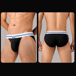 3-pack Men's Sexy High-cut Breathable Briefs