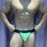 Men's Workout Ready Adjustable Cooling Touch Ultra-Light  Shoulder Strap & Jockstrap