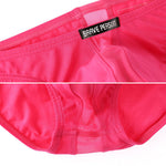 2 Pack Men's Solid Sexy Low-Rise Briefs