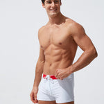 Men's Moisture-Wicking Lining Sporty Cut Stay-Put Fit Swim Shorts & Trunks