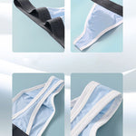 3 Pack Men's Contoured Pouch Ice Silk Thong