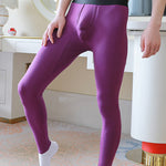 Men's Split-opening Pouch Thermal Pants