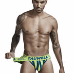 Low-rise Letter Men's Pouch Briefs