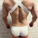 Men's Athletic High-Stretch Compression Active Set with Breathable Support Design