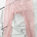 Men's Ice Silk Semi-Transparent Sexy Fitness Pants