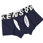 2 Pack Men's Supportive Separate Pouch Sexy & Anti-Moisture Trunks