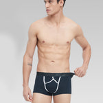 3 Pack Men's U Pouch Contour Patchline Trunks