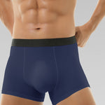 4 Pack Men's Silky Thin Seamless Trunks