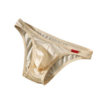 3 Pack Men's Ice Silk Satin Fabric Breathable & Luxury Briefs