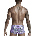Men's Trendy Lightweight Seamless Comfort Odor-Control Swim Trunks