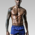 2 Pack Men's Ultra-Soft Cotton Comfy Waistband Odor-Control Boxers