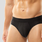 5 Pack Men’s Breathable Briefs In Mesh