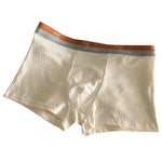 4 Pack Men's Pure Cotton Antibacterial Ultra-Soft Skin-Friendly Stretch Trunks