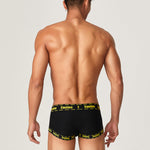 2 Pack Men's Supportive Pouch Low-Rise Trunks