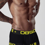 2 Pack Men's Ultra-Soft High-Stretch Cotton Shaping Trunks