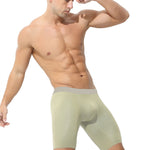 2 Pack Men's Active Flyless Boxer Briefs