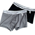 5 Pack Men's Ultra-Soft Antibacterial Cotton Trendy Design Stretchy Trunks
