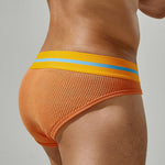 Sexy Spliced Color Briefs For Men