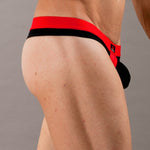 3 Pack Men's Ice Silk Sexy Lightweight Quick-Dry Breathable Thongs