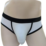 3 Pack Men's Seamless Comfort Large Supportive Pouch Sexy Low-Rise Briefs