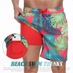 Men's Moisture-Wicking Cooling Airflow Fashion Vacation Board Shorts