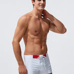 Men's Moisture-Wicking Lining Sporty Cut Stay-Put Fit Swim Shorts & Trunks