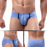 4 Pack Men’s Low-rise Breathable Mesh Briefs