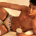 3 Pack Men's Low-Rise Premium Cotton Seamless Comfort Stretch Fit Trunks