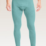 Men's Double-Sided Fleece Thickened Antibacterial Cotton Base Layer Thermal Bottoms