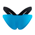 3-pack Men's Double-layer Pouch V-neck Double-waist Bikini