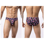 6 Pack Men's Sexy Bold Prints Odor-Control Stay-Put Fit Briefs